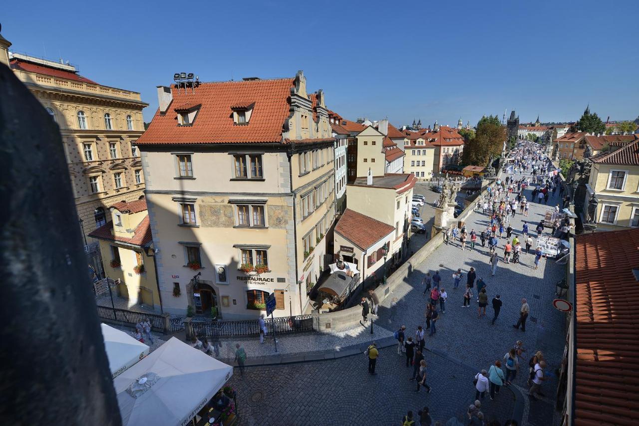 Hotel U 3 Pstrosu Praga Zewnętrze zdjęcie